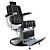 Classic Design Barber Chair "Jack 3D model small image 1