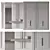 Customizable Storage Solution: Wardrobe №20 3D model small image 5