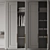 Customizable Storage Solution: Wardrobe №20 3D model small image 9