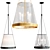 Elegant Reese Pendant Light 3D model small image 1