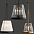 Elegant Reese Pendant Light 3D model small image 2