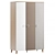 Romi Swing Door Wardrobe 3D model small image 1