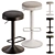 Zaib Bar Stool by Kave Home 3D model small image 1