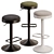 Zaib Bar Stool by Kave Home 3D model small image 2