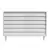 Pippa 6-Drawer Dresser in Millimeters 3D model small image 2