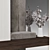 Modern Wood Hallway Furniture Set 3D model small image 7