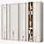 Neoclassical Modular Cabinet 04 3D model small image 1