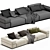 Lema Brick Lane Modern Sofa 3D model small image 4