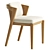 Elegant Malta Dining Chairs Set 3D model small image 3