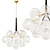 Luxury Designer Chandelier Bubbles A 3D model small image 1