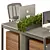 Modern Office Furniture Set No.4 3D model small image 3