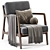 Modern Verity Lounge Chair-inspired Design 3D model small image 2