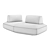 Norwegian Sofa Bed NORI 7 3D model small image 2