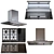Gaggenau Appliance Set Collection 3D model small image 1