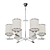 Modern Premium Escada Chandelier 3D model small image 1