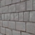 Seamless Perloblock Masonry Textures 3D model small image 3