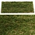 Rectangular Short Grass Set 26 3D model small image 4