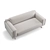 Floating Pike Modular Sofa 3D model small image 3