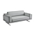 Floating Pike Modular Sofa 3D model small image 5