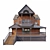 Enchanted Victorian Estate Home 3D model small image 1