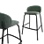 Modern Corona Princeton Barstool Model 3D model small image 11