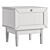 Roshal Bedside Table, Stylish Design 3D model small image 2