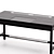 Sleek ST JOHNES JNL Desk 3D model small image 3