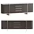 Modern Dean Sideboard in Millimeters 3D model small image 1