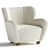 Elegant Lewis Armchair for You 3D model small image 1