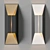 Sleek LED Wall Sconce Light 3D model small image 2