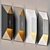 Sleek LED Wall Sconce Light 3D model small image 4