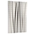 Modern Metal Wall Sculpture 3D model small image 4