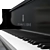 Sleek Steinway Black Piano 2015 3D model small image 3