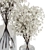 Versatile Baby's Breath Floral Bouquet 3D model small image 3