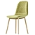 - Dabl Khaki Gold Chair 3D model small image 4