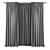 Modern Curtains Set, High-Quality Fabric 3D model small image 4