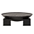  Ebonized Oak Dome Coffee Table 3D model small image 3