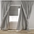  Breeze Effect Curtain 3D Model 3D model small image 3