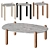 Marble Coffee Table DEAR 3D model small image 3