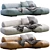 Sleek Modern Gogan Sofa Design 3D model small image 1
