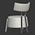 Seamless Textured Lounge Chair Model 3D model small image 4