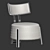 Seamless Textured Lounge Chair Model 3D model small image 6