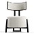 Seamless Textured Lounge Chair Model 3D model small image 16