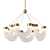 Venzel Chandelier Glass Shade 3D model small image 2