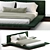 Luxurious Midori Bed by Cosmo 3D model small image 2