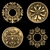 Luxury 3D Ornament Element Pack 3D model small image 1