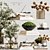 Elegant Decor Set for 3D 3D model small image 3