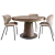 Elegant Granada Dining Set 3D model small image 3
