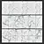 Seamless White Soft Touch Ceramic Tile 3D model small image 4