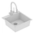 Domaci Ravenna Kitchen Sink - 50x50x20cm 3D model small image 3